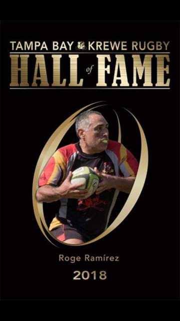 Roge Ramirez — Tampa Bay Krewe Hall of Fame